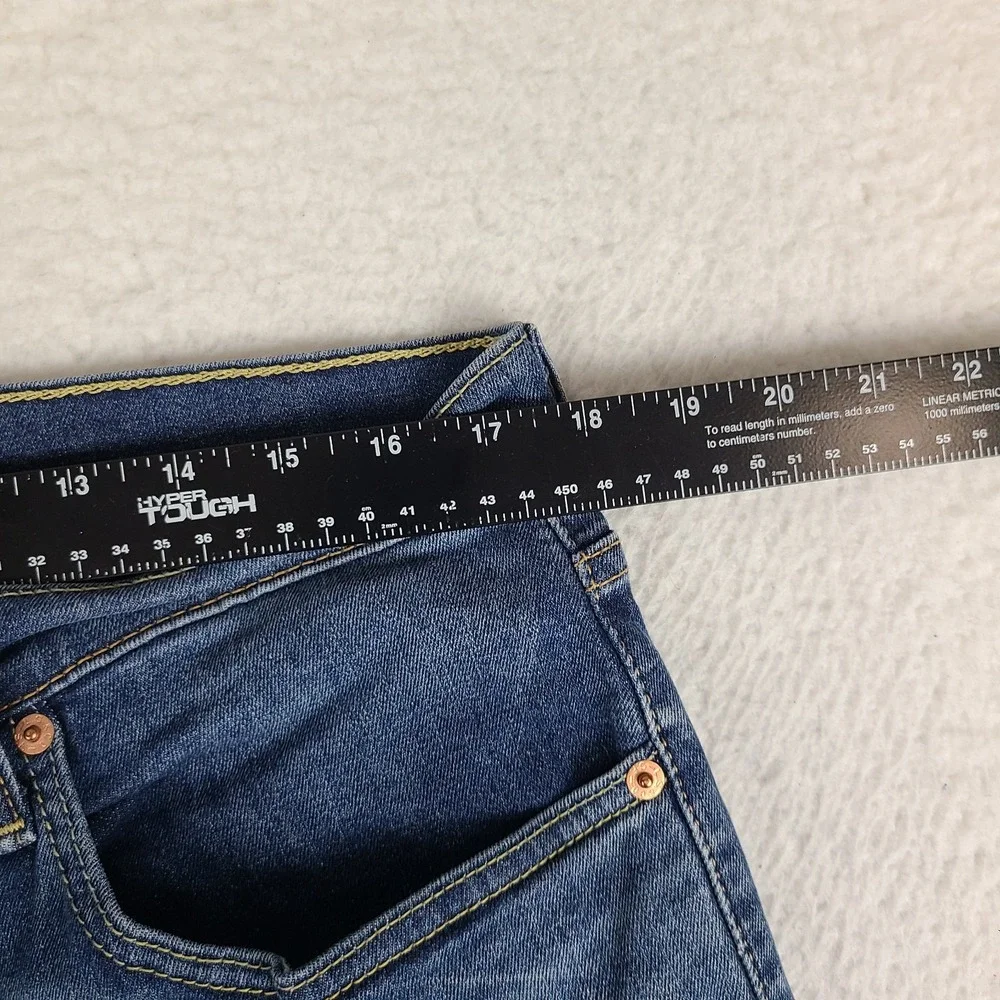 Levi's 559 Jeans Mens 36x30 Blue Relaxed Straight Leg Dark Wash Denim